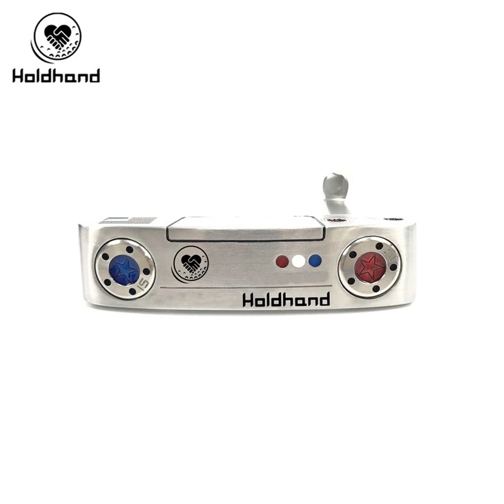 Custom Logo CNC Milled Putter Lub Taub Hau - Forged Stainless Hlau Hoobkas Ncaj Golf Teeb