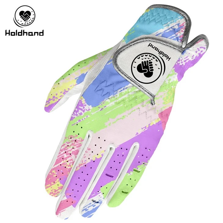 Customized Golf Gloves With Logo, Fashion Printing Design.