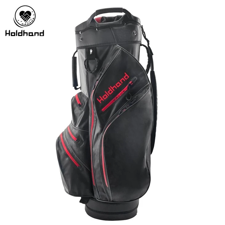 Golfer’s Companion Bag Featuring 15-tier Club Arrangement, Exclusive Putter Holder, Multi-use Storage, Insulated Beverage Pouch, Transformable Strap, And Storm-proof Cover – Unisex.