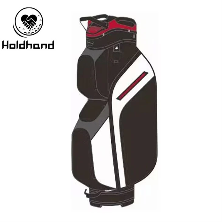 Gossamer Golf Bag With 15-track Club Organization, Standalone Putter Dock, Seven Hexagonal Storage Cells, Drink Chilling Tech, Pressure-distributing Shoulder Pad, And Weather-resistant Armor.