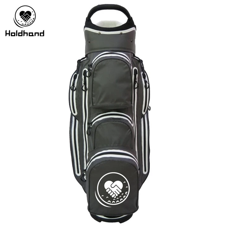 Niaj hnub nimno Golf Hnab Nrog 15-tier Club Segregation, Premium Putter Holder, Multi-siv Pockets, Txias-dej compartment, Adjustable nqa System, Thiab Instant-access Rain Protection - haum rau ob leeg.