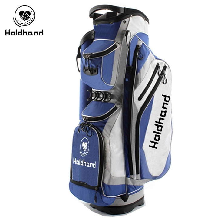 Tshiab Waterproof Factory-engineered Golf Hnab: 14-slot Club Management ntsib Hydrophobic Material Defense
