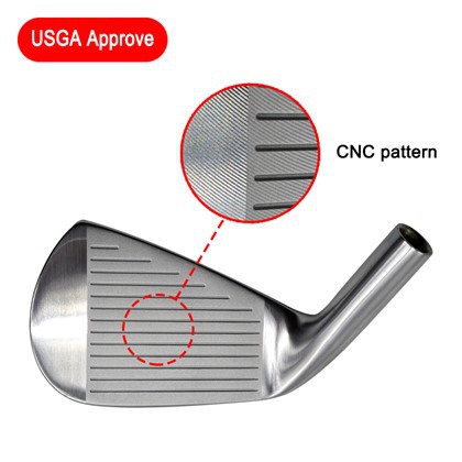Customized Set Of High -Quality Golf Club Irons And Heads With Screws.