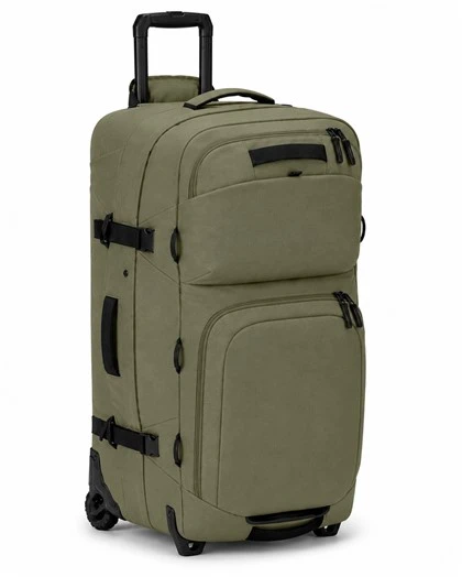 Moss Green Roller Travel Bag