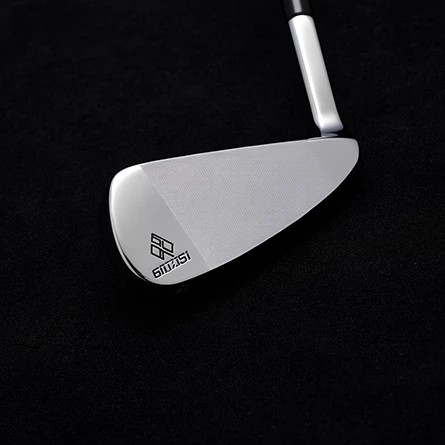 Stainless Steel Club Irons Adult Hom Forge Forged Cnc Milled Hlau Cavity Rov Qab Lub Taub Hau Golf Teeb