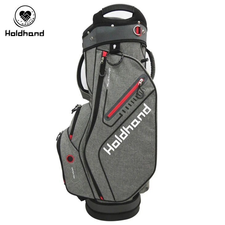 Ultra-light Golf Cart Bag Featuring 15 Club Dividers, Dedicated Putter Compartment, 7-pocket Hex Grid, Insulated Drink Sleeve, Ergonomic Strap, And Weatherproof Lid - Versatile Carry Solution.