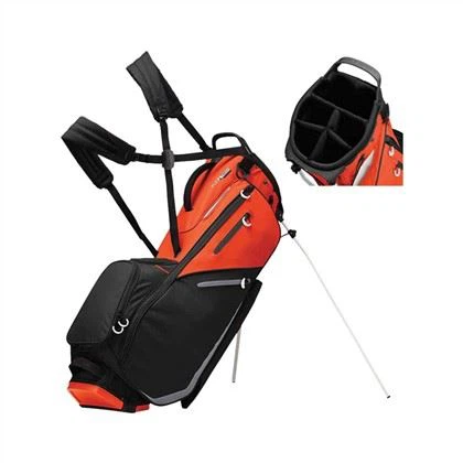 Waterfoor Polyester Lub teeb yuag Golf Carry Stand Bag