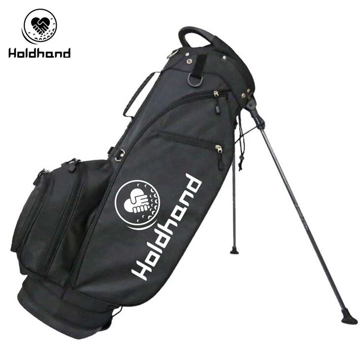 Sab saum toj Technique Custom Designs Logo Txiv neej Polyester Golf Stand Hnab Nqa Hnab