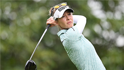 Nelly Korda tua qis tshaj plaws ntawm lub caij mus rau Vault rau hauv kev sib...